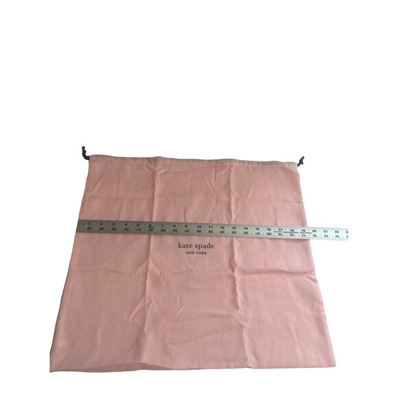 Kate Spade Pink Drawstring Dust Bag For Purse/Handbag - Picture 3 of 4